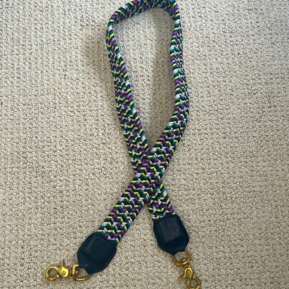 EUC Clare V Strap *braided multi*